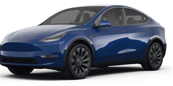 TESLA MODEL Y 2023 7SAYGDEF2PA052745 image